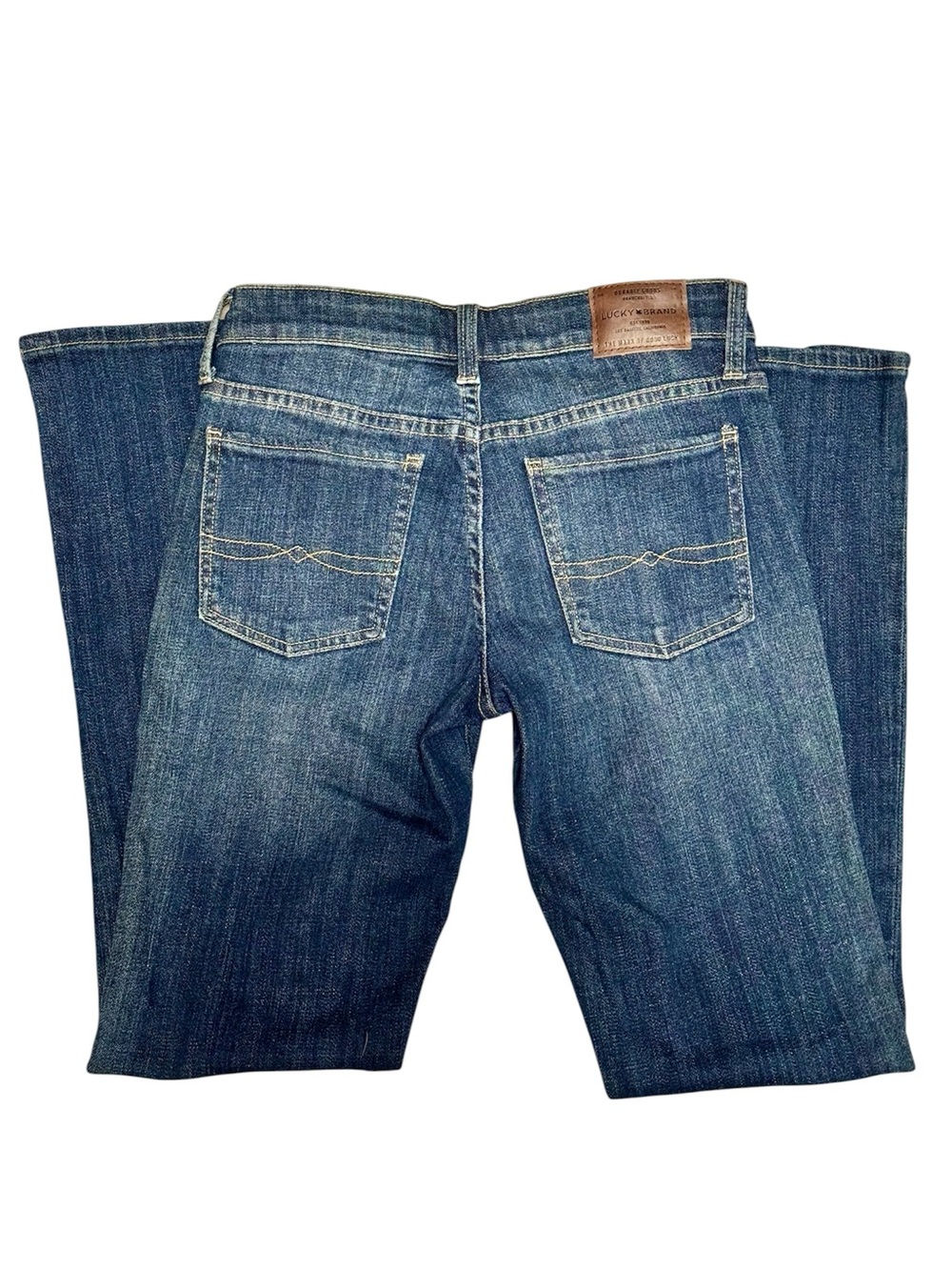 Lucky Brand Sweet Boot Cut Jeans Size 25 Medium Wash Stretch Denim - Picture 4 of 5